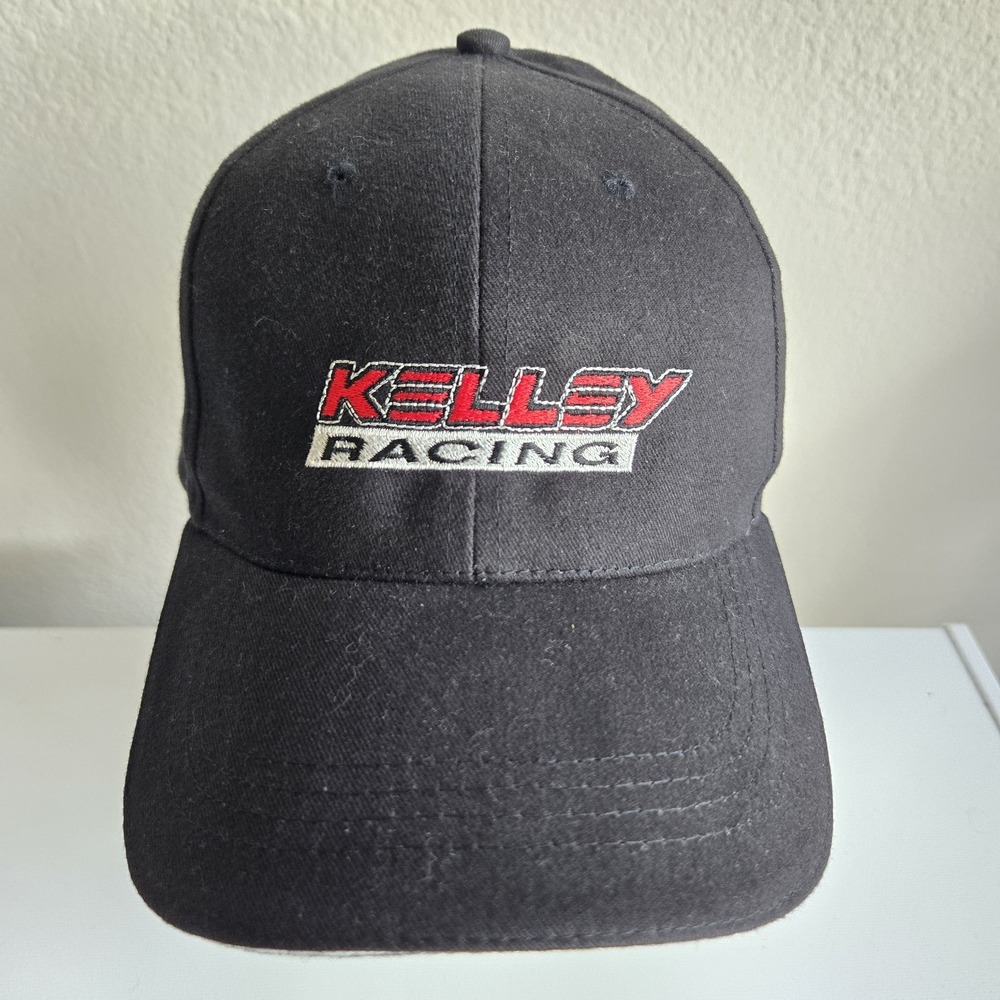 Kelley Racing‎ Men's Hat Cap Black Strapback Toppers
